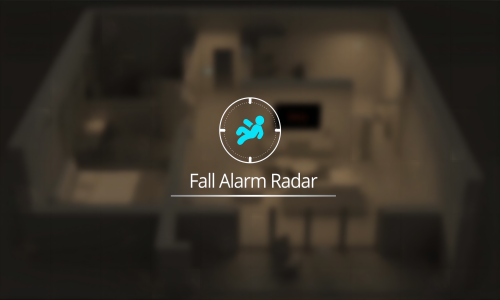 Fall alarm radar